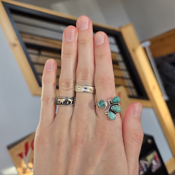 Handmade Jewelry - Turquoise Sterling Ring
